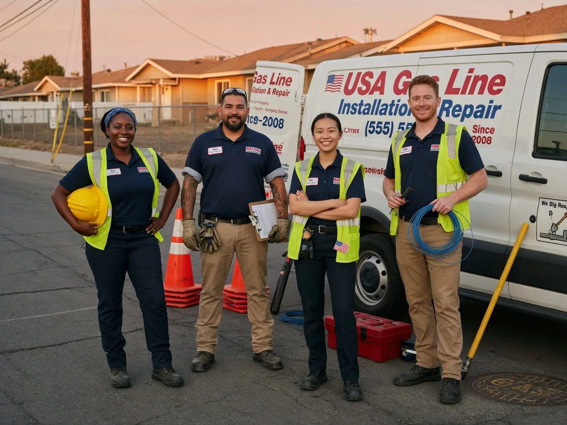 Gas Line Installation company in Bremond, TX
